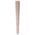 Osborne Wood Products 17 x 1 3/4 Straight Chair Leg in Alder 6199A